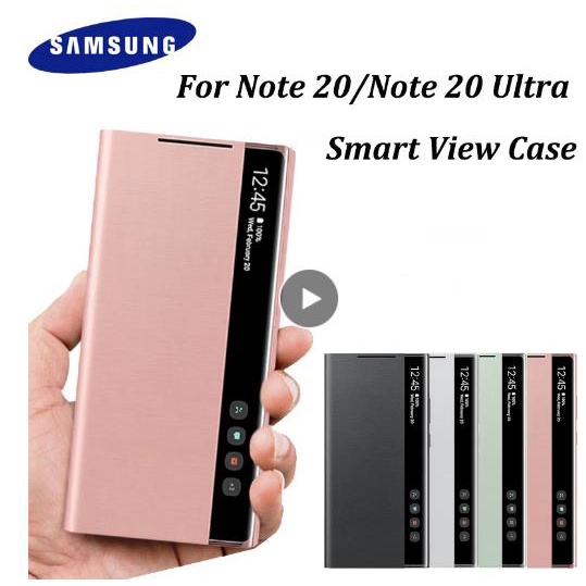 Ốp Điện Thoại Da Nắp Gập Thông Minh Chất Lượng Cao Cho Samsung Galaxy Note20 Ultra 5G Note 20 N980