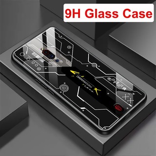 Ốp Điện Thoại Kính Cường Lực Cứng Viền Mềm Cho Nubia Red Magic 5G Red Magic 5S ZTE Nubia Red Magic 5G NX659J
