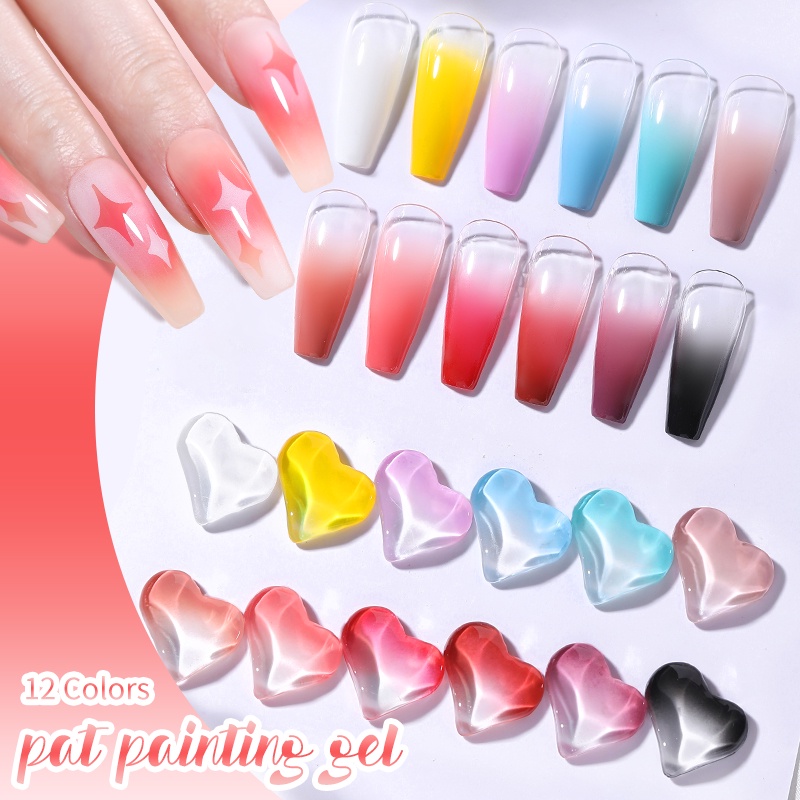 Sơn Móng Tay Gel UV BORN PRETTY 5ml Màu Sắc Gradient