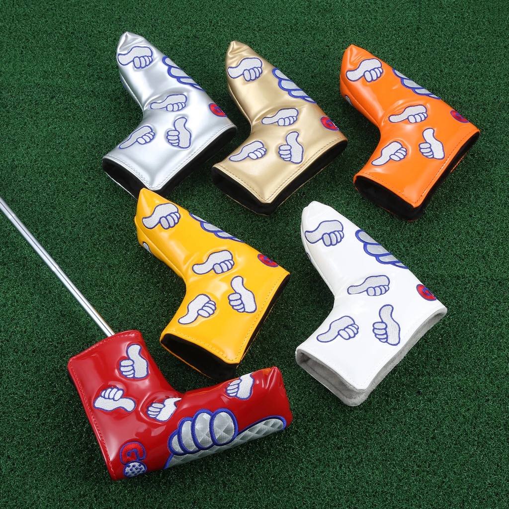 1 Vỏ Bọc Gậy Đánh Golf Bằng Da PU Có Khóa Nam Châm