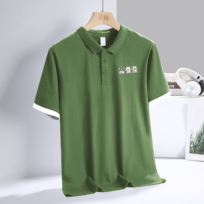 Áo polo Ngắn Tay Phong Cách Hàn Quốc Dành Cho Nam