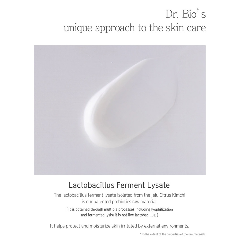 Sữa Rửa Mặt Thân Thiện Với Môi Trường Dr.Bio 500ml