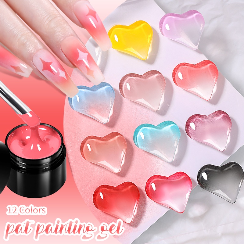 Sơn Móng Tay Gel UV BORN PRETTY 5ml Màu Sắc Gradient