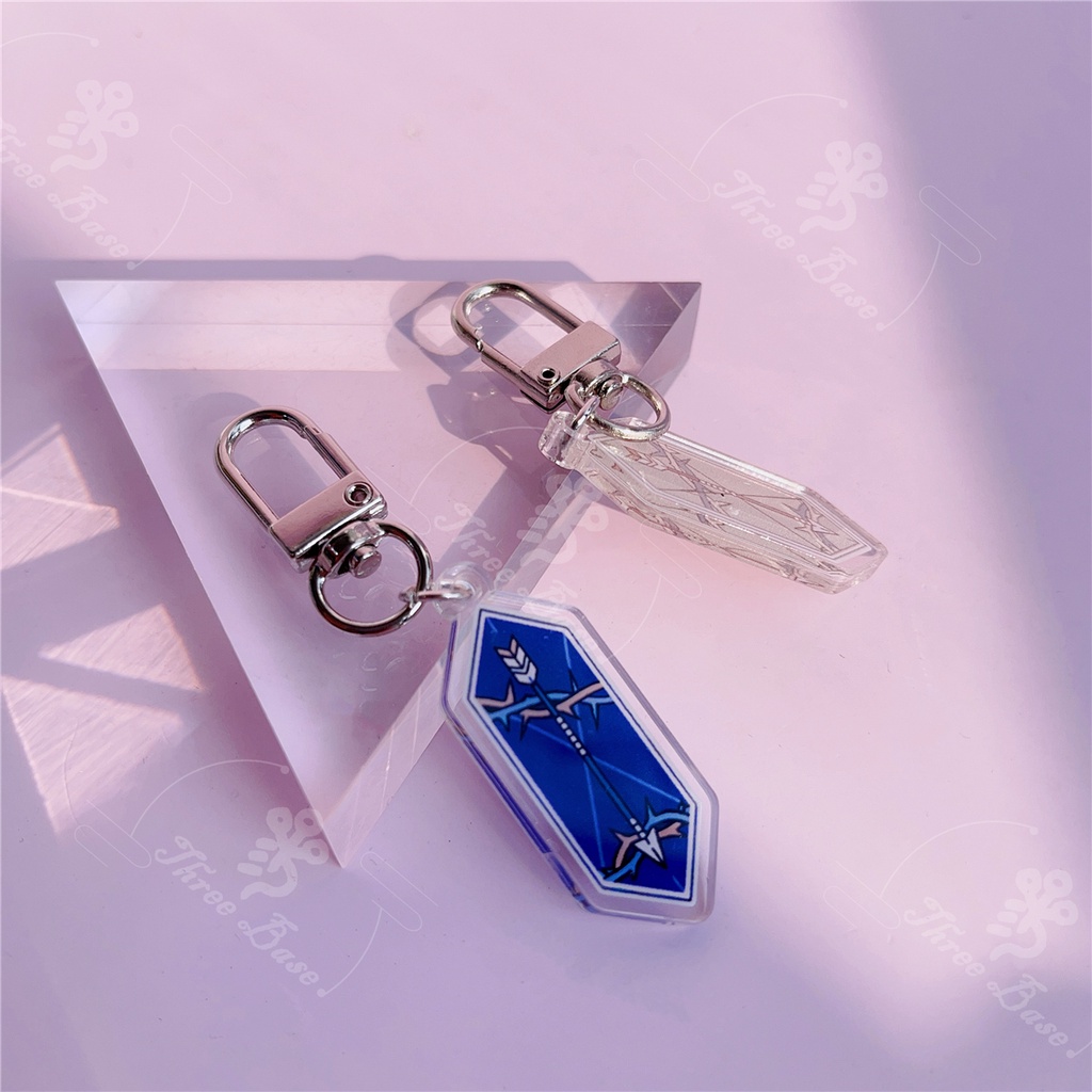 Móc Chìa Khóa Bằng Acrylic Hình Nhóm Nhạc BTS Hoạt Hình Dễ Thương