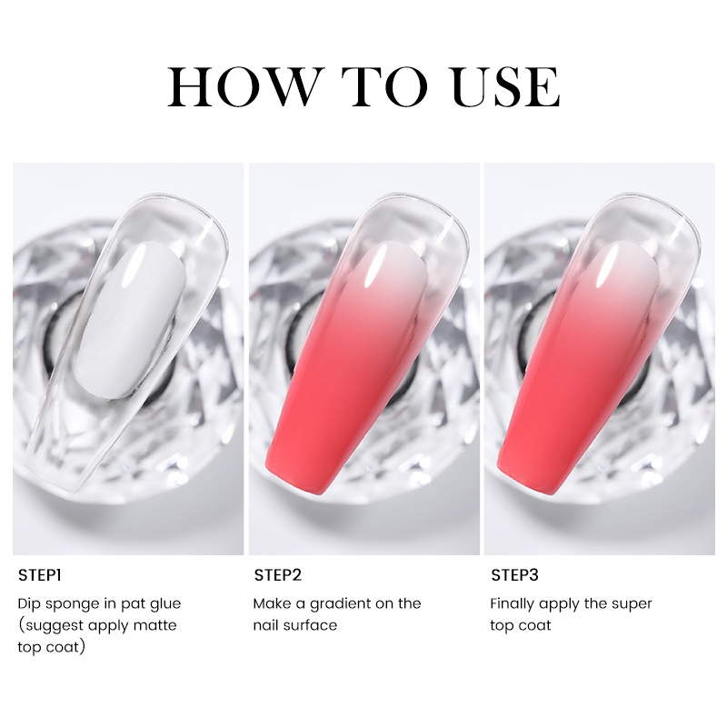 Sơn Móng Tay Gel UV BORN PRETTY 5ml Màu Sắc Gradient