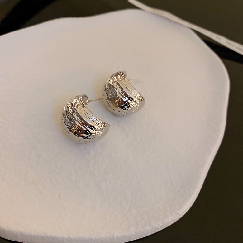 Thời trang sang trọng kim loại C hình bông tai thích hợp cong cá tính đồ trang trí / Khuyên Tai