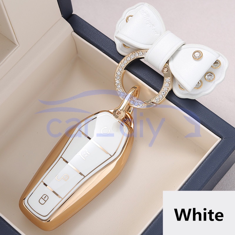 Vỏ TPU Mềm Bảo Vệ Chìa Khóa Xe Hơi BYD Atto3 2022 / 2023 / EV