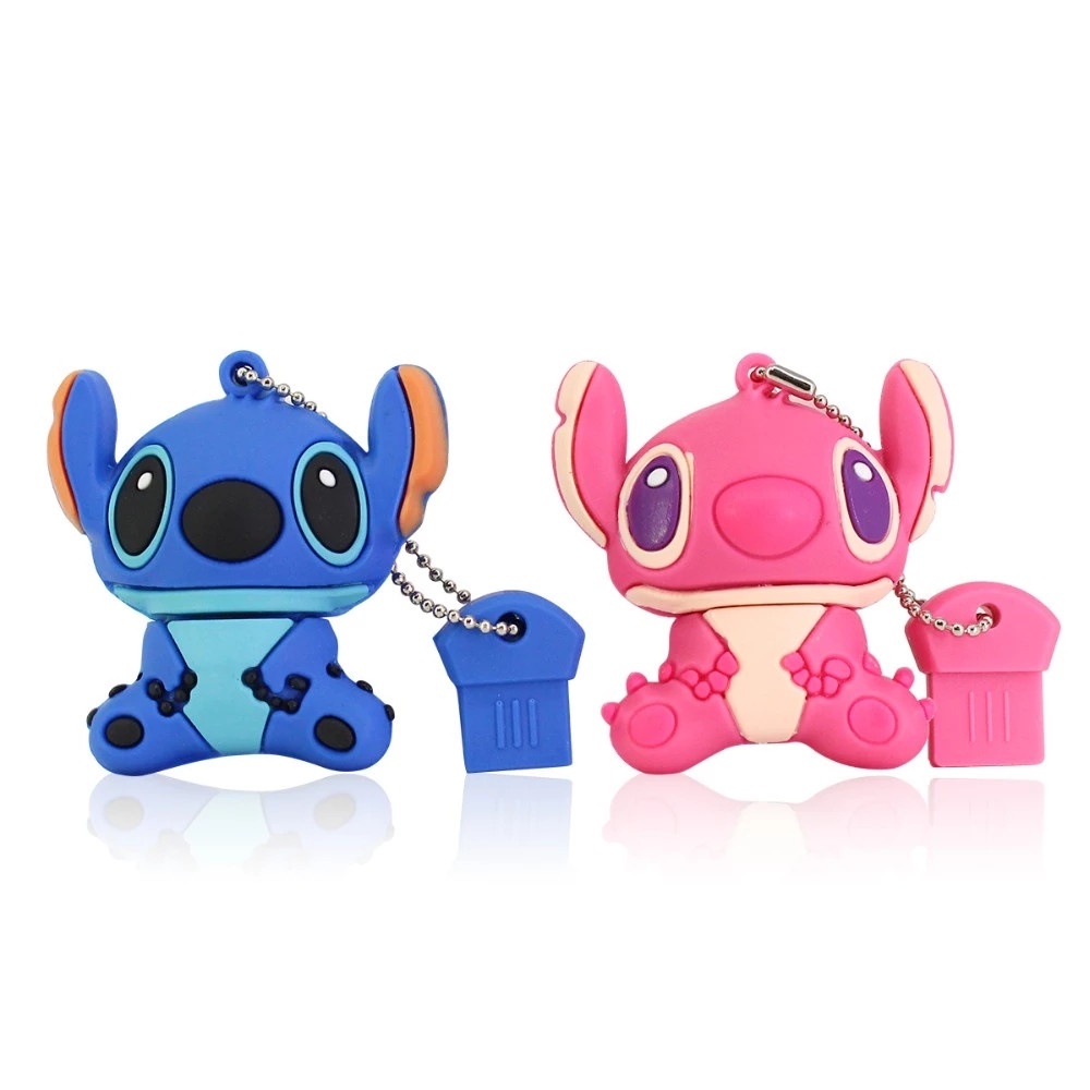 Usb OTG128GB / 64GB / 32GB / 16GB / 8GB Tốc Độ Cao Bằng Silicon Hình Búp Bê Stitzer Dễ Thương