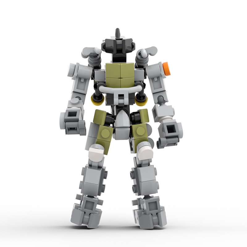 Đồ Chơi Lắp Ráp Rô Bốt Chiến Binh MOC-94380 164 Mảnh Cho Bé