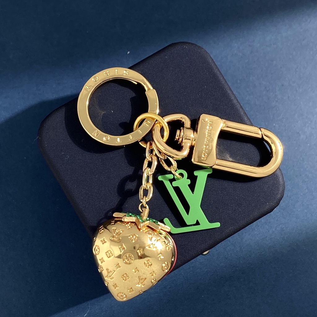 Móc Khóa Hình Trái Dâu Đỏ 2023 Thời Trang Dành Cho Nữ