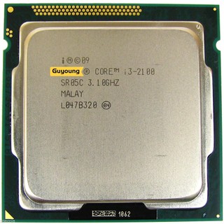 Core i3 2100 processor 3.1ghz 3mb cache dual core socket 1155 desktop cpu