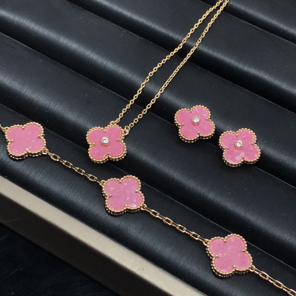 Hoa Tai Vàng Hồng Thời Trang Cho Nữ