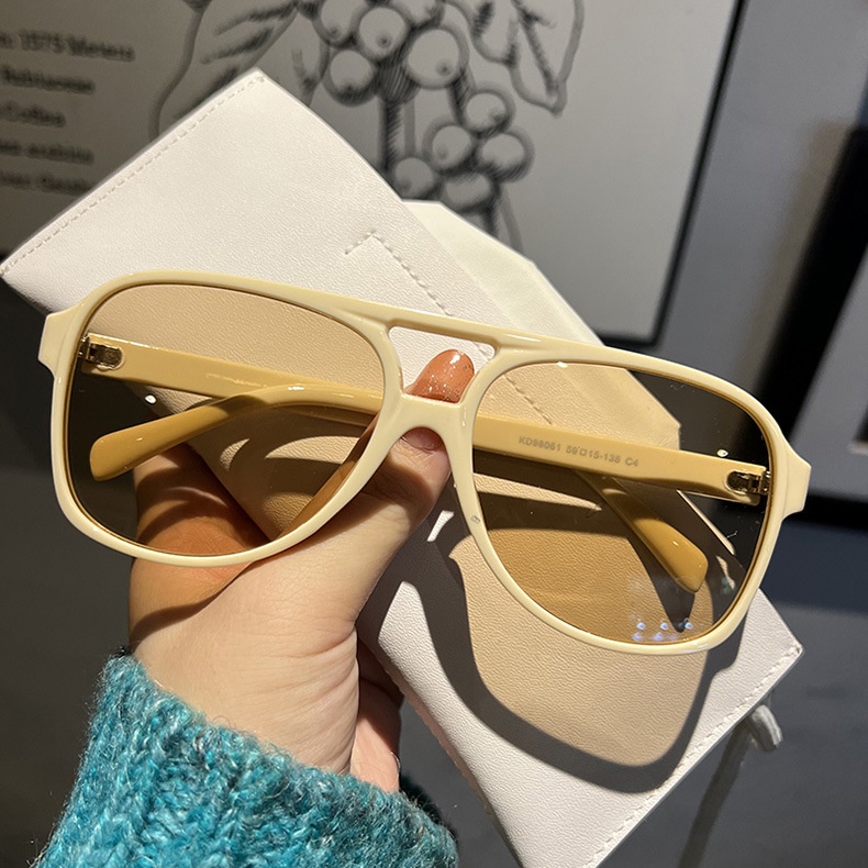Kính Mát Gọng Oval Chống Tia UV400 Thời Trang Cho Nữ