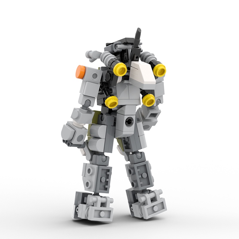 Đồ Chơi Lắp Ráp Rô Bốt Chiến Binh MOC-94380 164 Mảnh Cho Bé