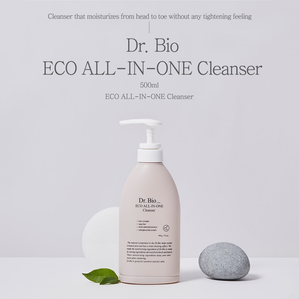 Sữa Rửa Mặt Thân Thiện Với Môi Trường Dr.Bio 500ml