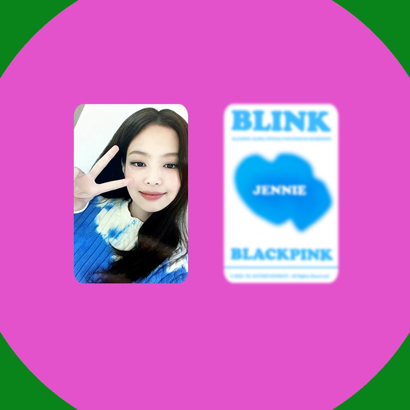 Quạt Thẻ Bài Nhóm Nhạc BLACKPINK 2022