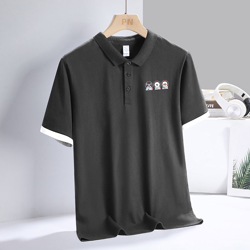 Áo polo Ngắn Tay Phong Cách Hàn Quốc Dành Cho Nam