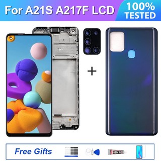 Màn hình điện thoại cảm ứng + pin thay thế cho samsung galaxy a21s a217 sm-a217f / ds