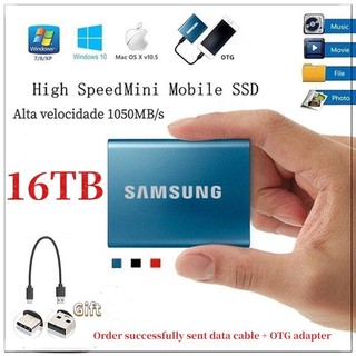 Samsung ổ cứng ngoài ssd 16tb / 8tb / 4tb usb 3.1 type-c ssd 1tb / 2tb / 500gb hd