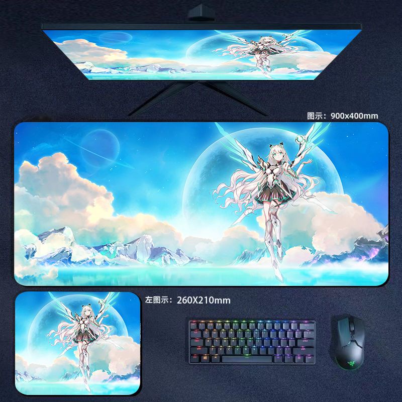 Tianxuan Ji Tấm Lót Chuột Và Bàn Phím Máy Tính Văn Phòng In Hình Anime Abstinence Series Dày Dặn Dùng Trong Văn Phòng