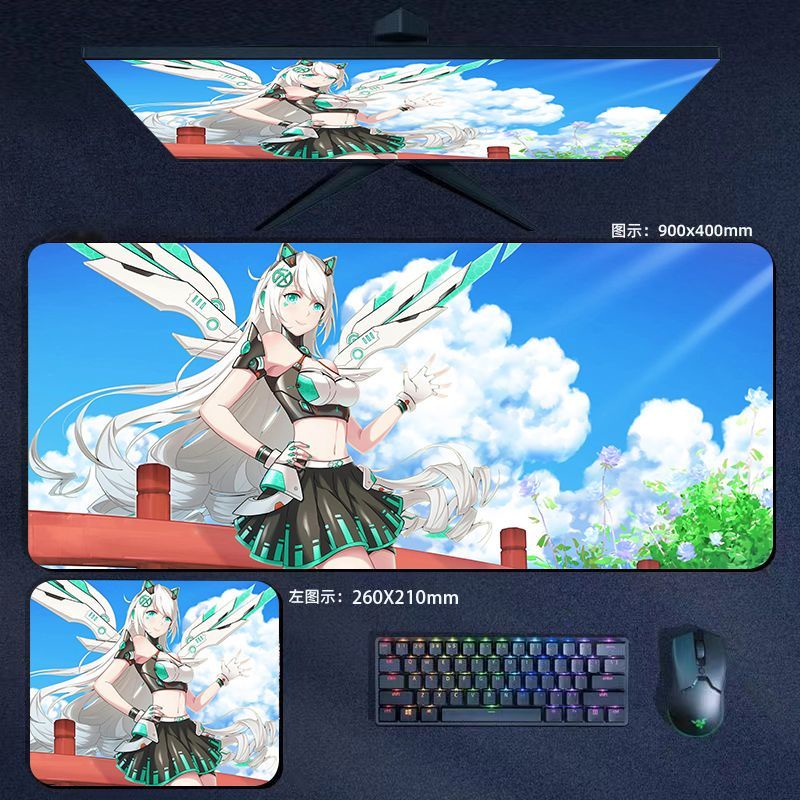 Tianxuan Ji Tấm Lót Chuột Và Bàn Phím Máy Tính Văn Phòng In Hình Anime Abstinence Series Dày Dặn Dùng Trong Văn Phòng