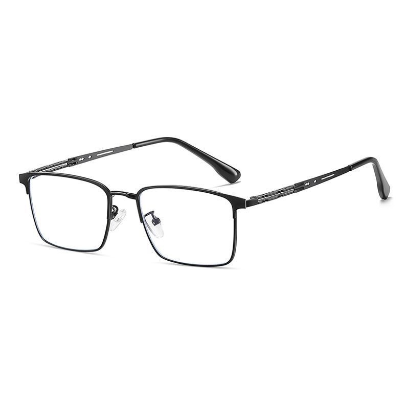 【-0°~-600°Kính Mát Gọng Kim Loại Siêu Nhẹ Chống Ánh Sáng Xanh Thời Trang Cho Nam Và Nữ