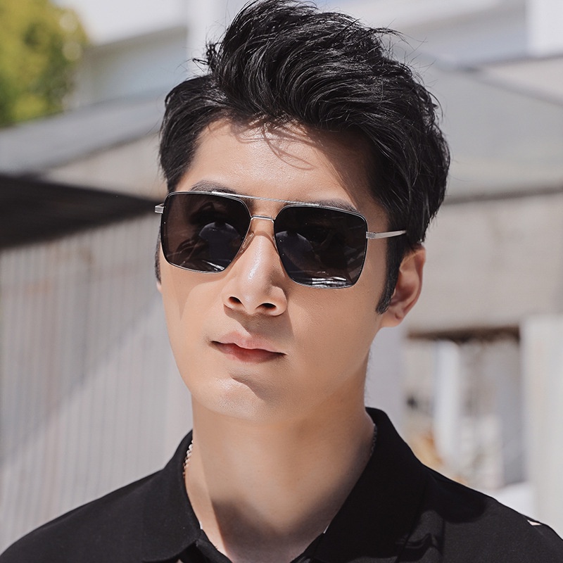 Kính Mát Phân Cực Mặt Lớn Thời Trang Cho Nam Nữ