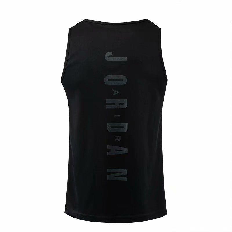 Air JORDAN Áo Ba Lỗ Chơi Bóng Rổ Thoáng Khí Mau Khô Cho Nam