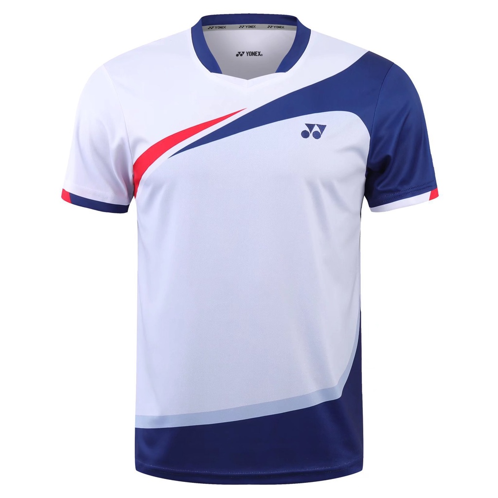 Hàng Có Sẵn Bộ Đồ Thể Thao Đánh Cầu Lông Tay Ngắn Thoáng Khí Nhanh Khô Phiên Bản Hàn Quốc Cho Nam Và Nữ