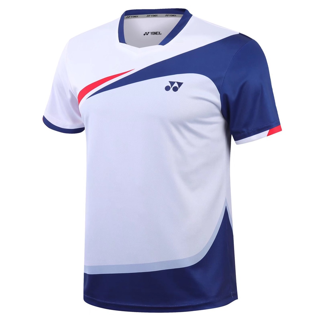 Hàng Có Sẵn Bộ Đồ Thể Thao Đánh Cầu Lông Tay Ngắn Thoáng Khí Nhanh Khô Phiên Bản Hàn Quốc Cho Nam Và Nữ