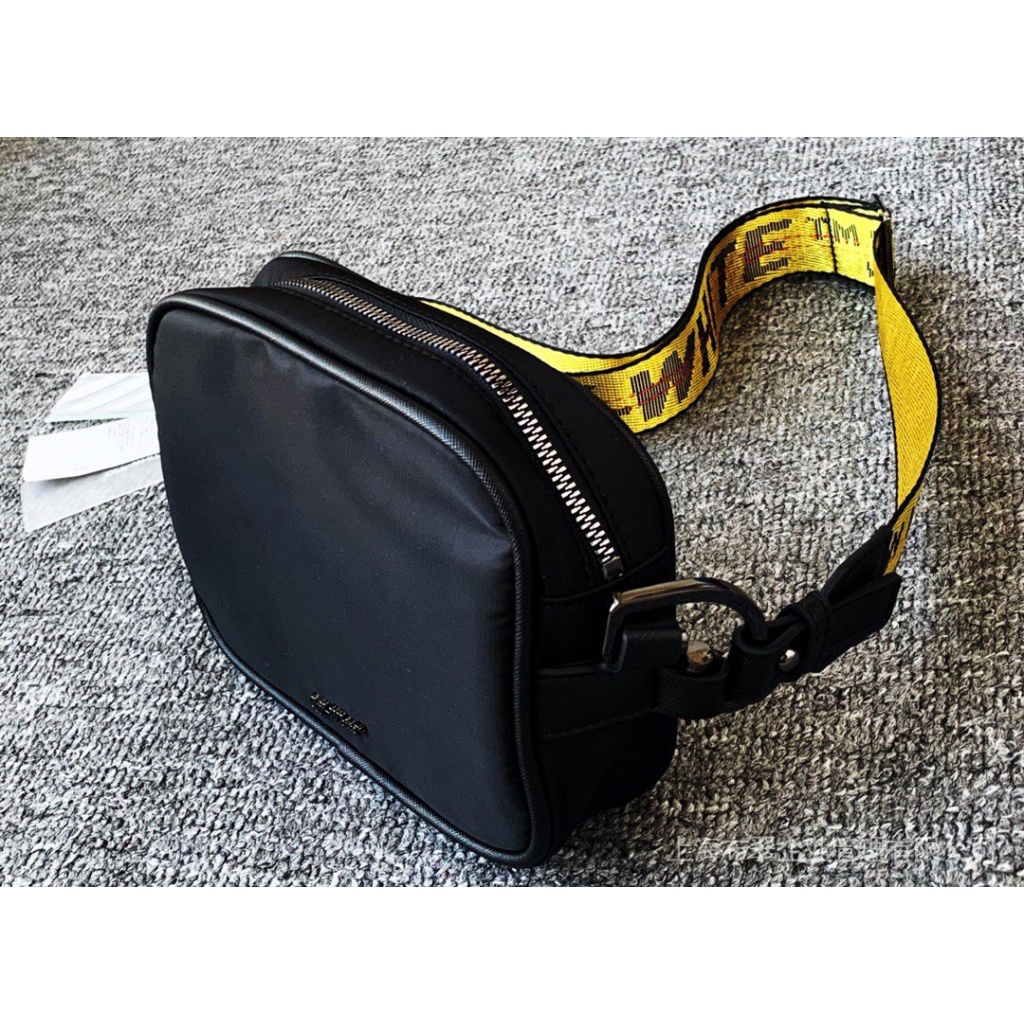 Túi Đeo Chéo Nhỏ OFF WHITE Đựng Máy Ảnh Dành Cho Nam Nữ