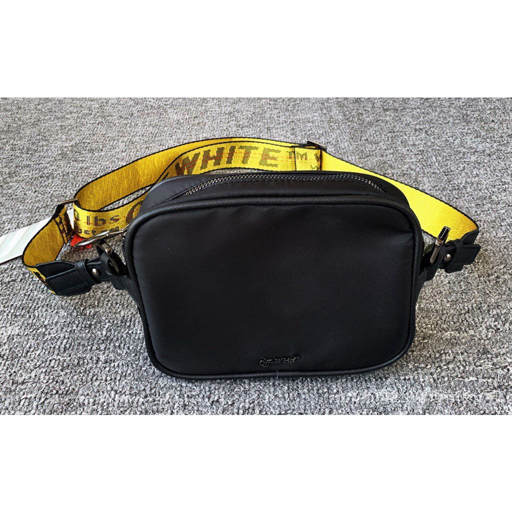 Túi Đeo Chéo Nhỏ OFF WHITE Đựng Máy Ảnh Dành Cho Nam Nữ