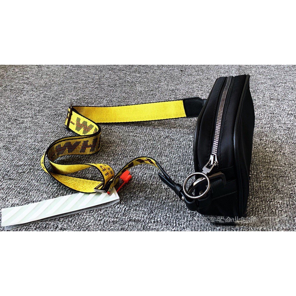 Túi Đeo Chéo Nhỏ OFF WHITE Đựng Máy Ảnh Dành Cho Nam Nữ