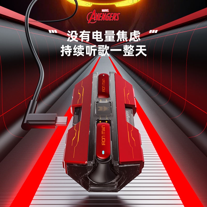 Tai Nghe Bluetooth Không Dây Disney BTMV21 Marvel Chuyên Dụng Cho Chơi Game