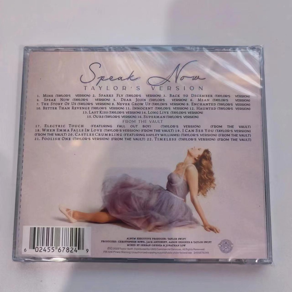 Taylor Swift Speak Now Phiên bản của Taylor  Album 2CD M04