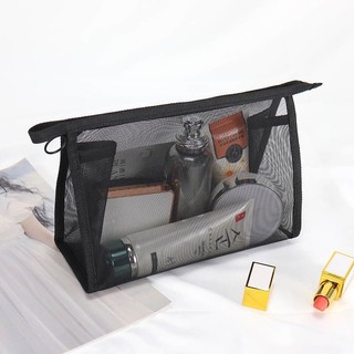 Trong Suốt Túi Lưới Đựng Mỹ Phẩm Cỡ Lớn Tiện Dụng