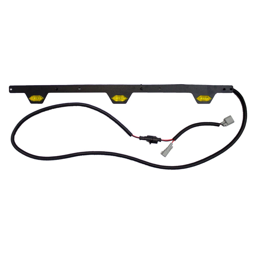 Thích hợp cho xe ford ranger lưới trung bình giá đỡ hợp kim nhôm ánh sáng vàng nhỏ phiên bản hoa kỳ đèn led cắm raptor