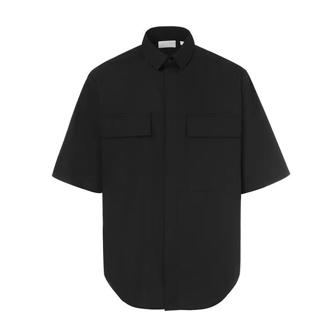 Sợ Hãi Sương Mù Của Thần Thứ 7 Áo Sơ Mi Có Túi