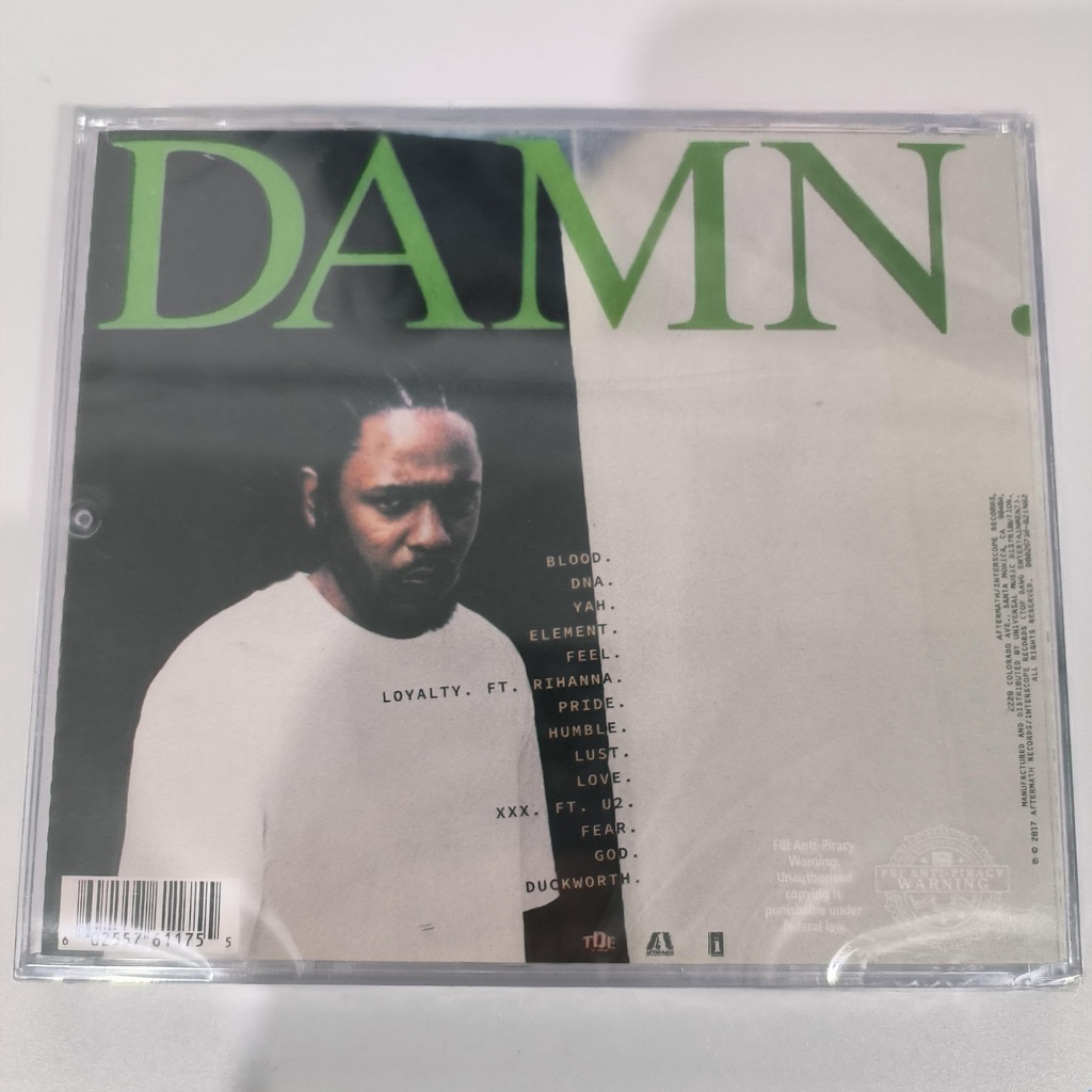 Album Kendrick Lamar DAMN CD 2022 M04