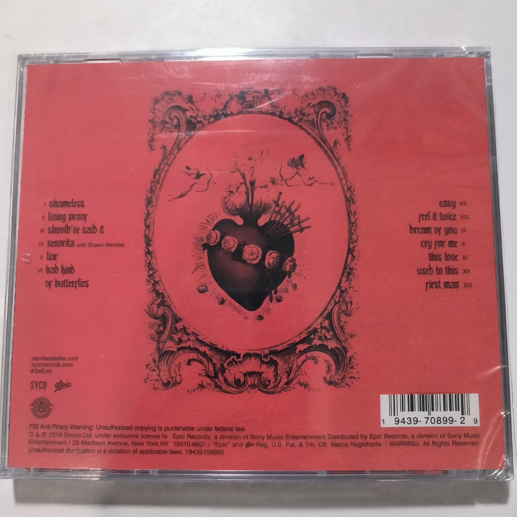Album Ảnh Ca Sĩ camila cabello 2020 cd album c10 m04