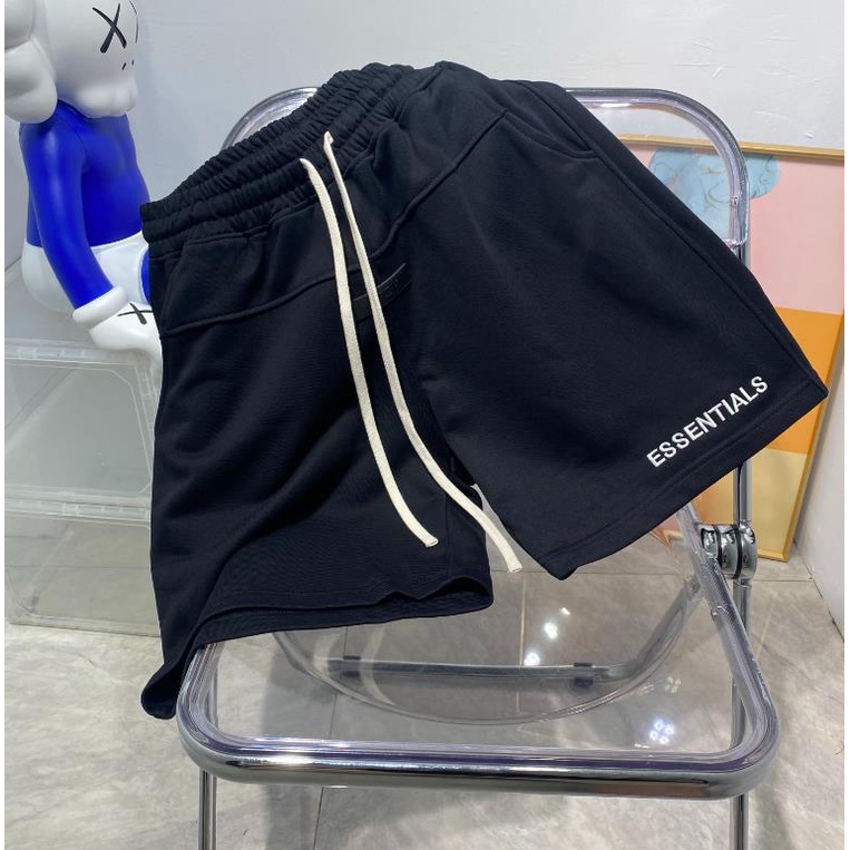 Hàng Có Sẵn! Áo Thun cotton Phong Cách Mới#复线ESSENTIALS Áo Thun Ngắn Tay Thêu Chữ Cá Tính Trẻ Trung