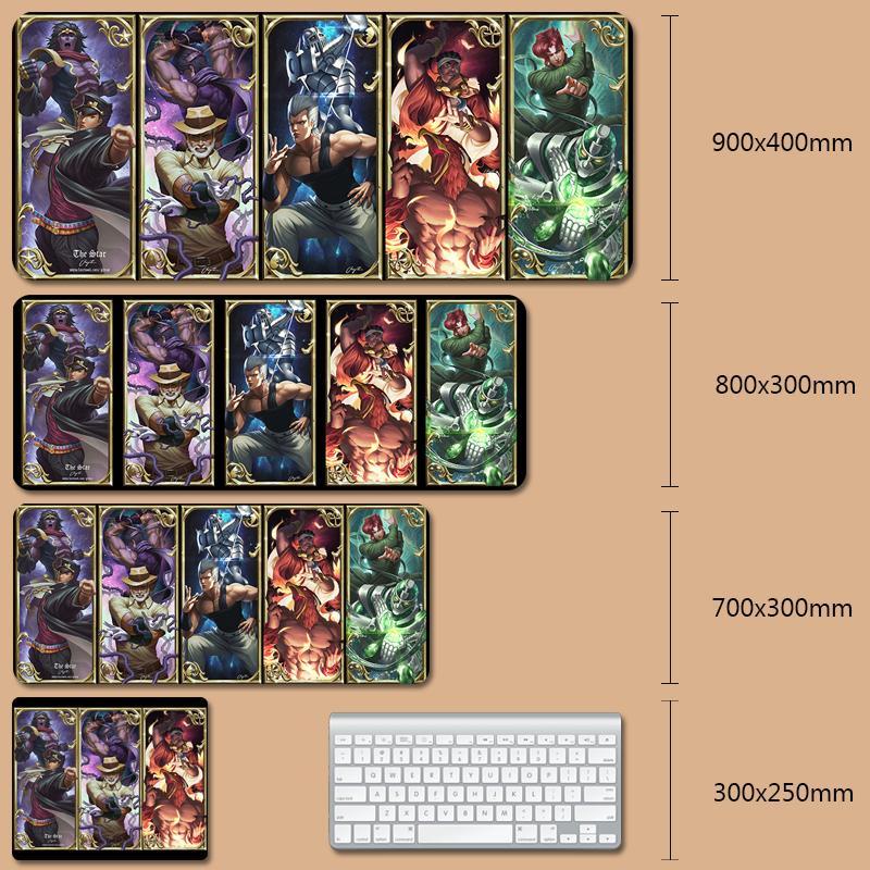 Tấm Lót Chuột Và Bàn Phím In Hình Nhân Vật Jojo 'S bizarre adventure