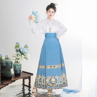 Bộ đồ hán phục thêu họa tiết phong cách trung hoa 9.13