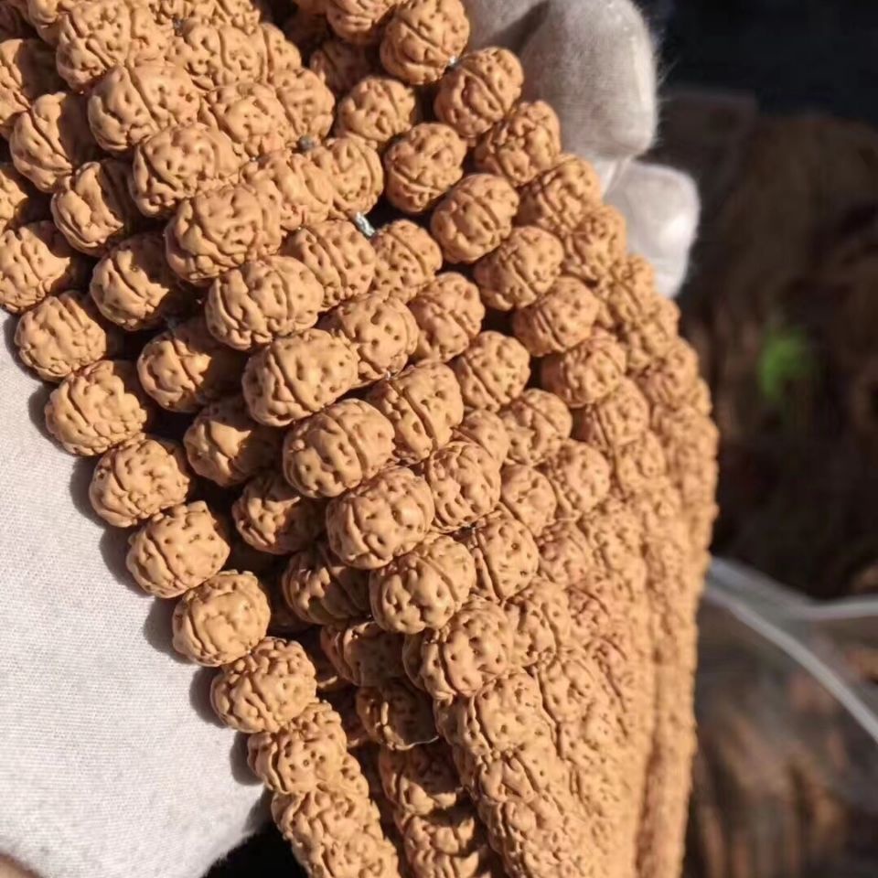 Chuỗi 108 Hạt Bồ Đề 6mm Trang Trí Vòng Tay Phong Cách Phật Giáo