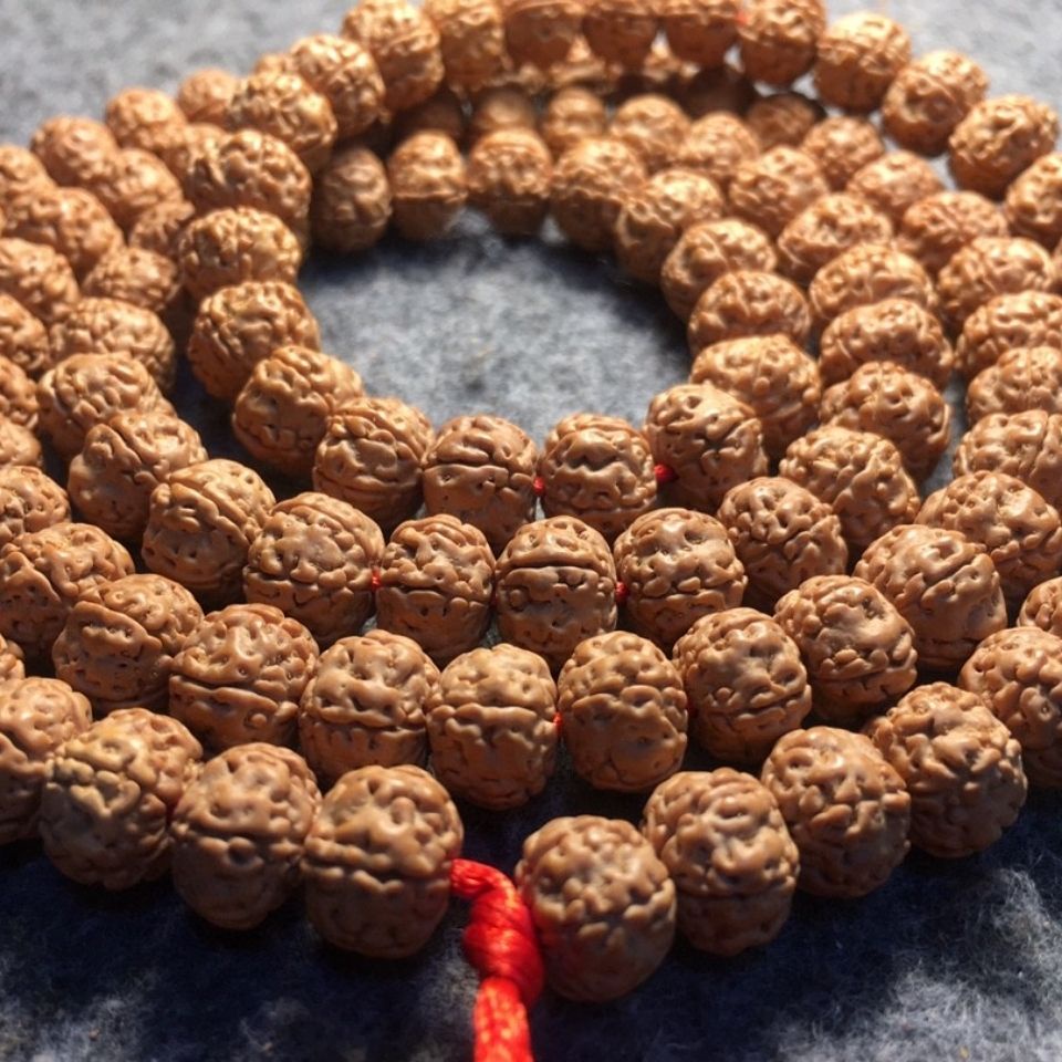 Chuỗi 108 Hạt Bồ Đề 6mm Trang Trí Vòng Tay Phong Cách Phật Giáo