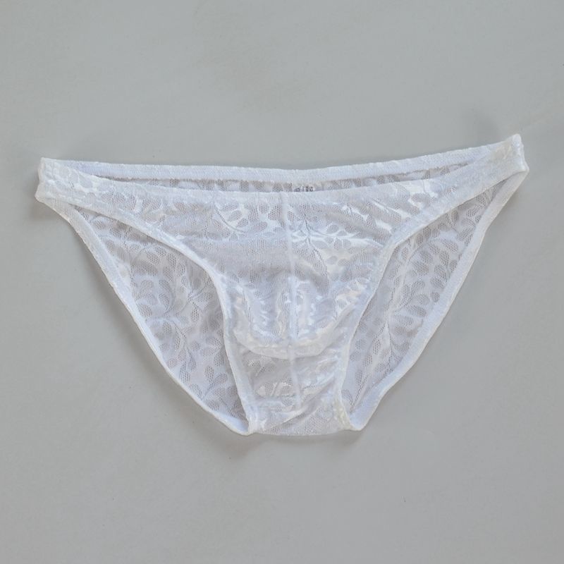 Quần Lót Ren Nhỏ Trong Suốt Co Giãn Màu Hồng Quyến Rũ 10.33 Cho Nam