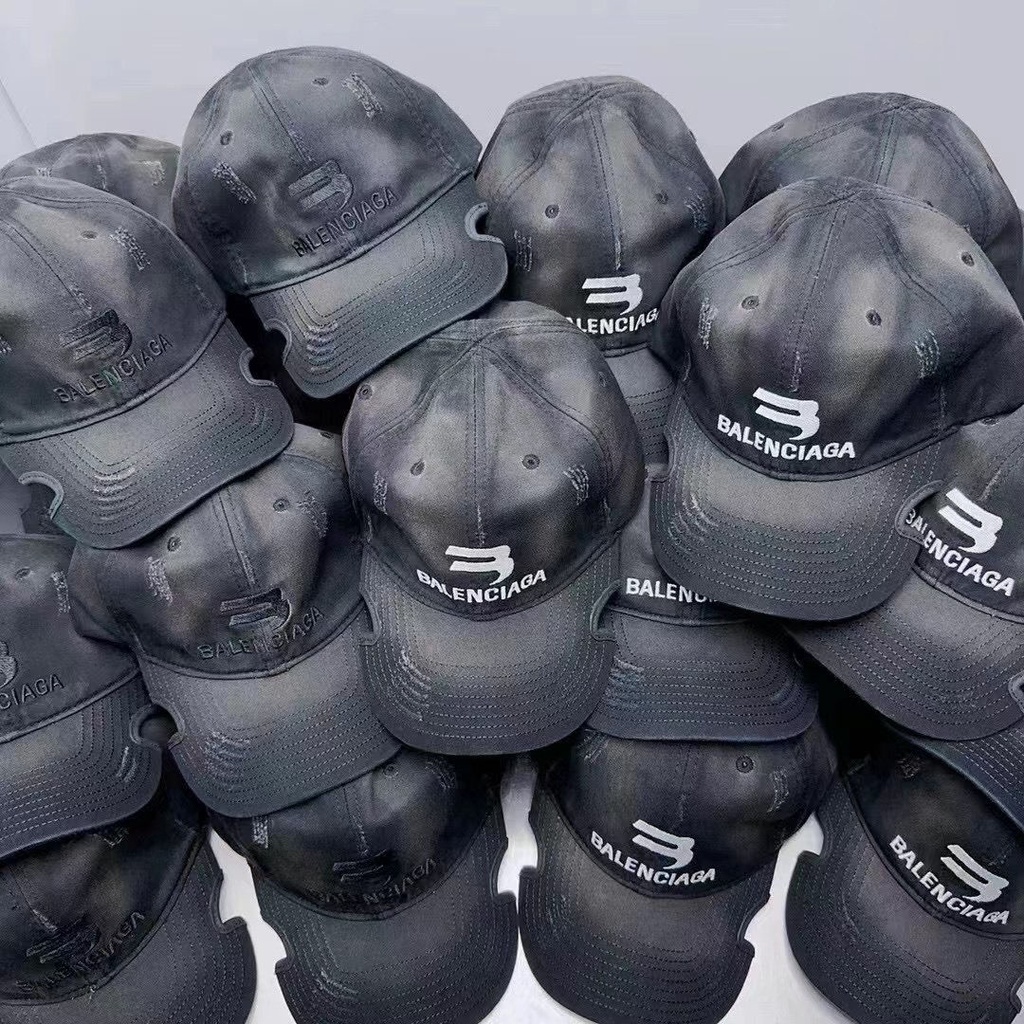 Mũ denim Thu Đông Phong Cách Phương Tây Màu Trắng Đen 2023 b