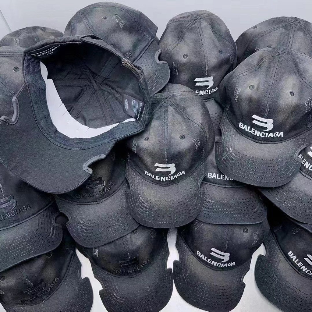 Mũ denim Thu Đông Phong Cách Phương Tây Màu Trắng Đen 2023 b