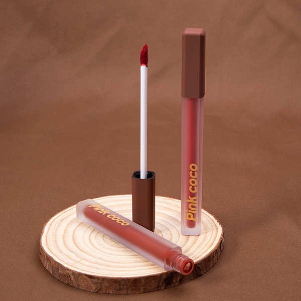 Pink coco Son Môi satin Nhẹ Sương Mù Màu Hồng Nhạt Mịn Màng Lãng Mạn Cho Nữ Trái Tim Giá Rẻ