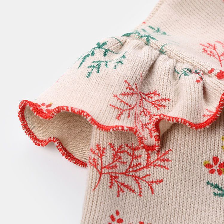 Bộ Áo Liền Quần Bằng Lông Cừu Giữ Ấm Phong Cách Trung Hoa Thời Trang Thu Đông Cho Bé Sơ Sinh